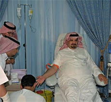 Al-Jouf governor launches blood donation campaign