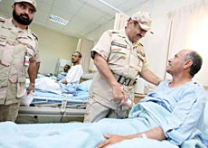 Khaled refutes report on wounded soldiers