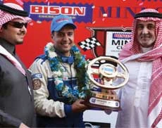 Majed Al-Ghamdi lifts Bison MINI Cup title