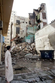 Building collapses in Balad’s historic area