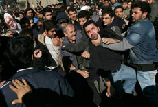 Violence marks Montazeri funeral