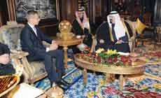 Abdullah, Stubb discuss Mideast peace process