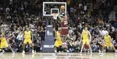 ‘King James’ shines as Cavs sweep Lakers