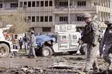 Iraq crime lab bomber kills 21