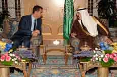 Abdullah, Assad discuss key issues