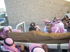 Dead police officer’s convoy attacked