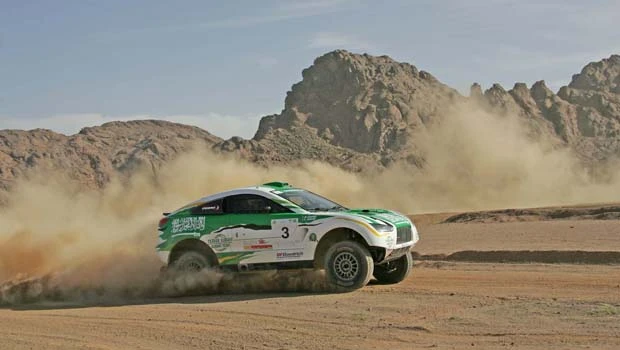 Al-Rajhi, Baumel take lead in Hail Baja rally