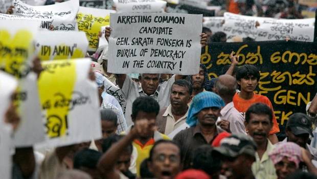 Sri Lanka's opposition candidate appeals defeat in court