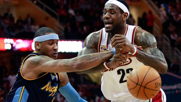 Anthony has 40 as Nuggets end Cavs' 13-game streak