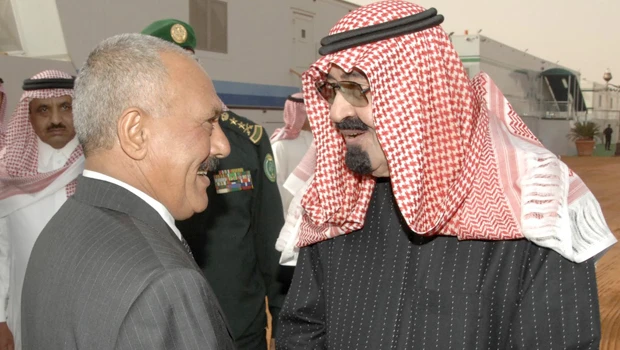 King Abdullah reassures Saleh