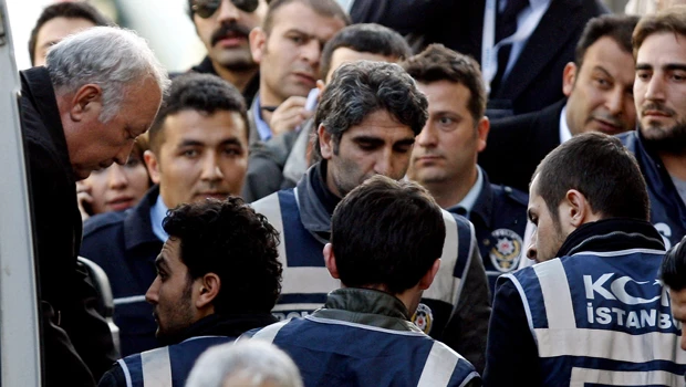 Turkey jails 12 officers for coup plot