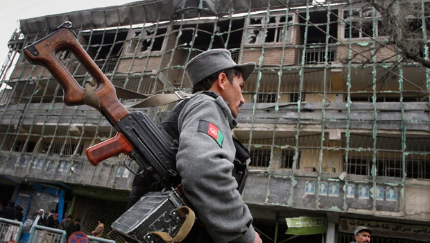 Suicide bombers strike in heart of Kabul; 17 dead