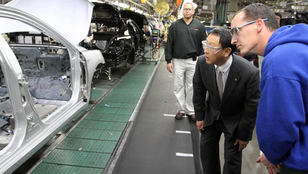 Toyota's president to visit China