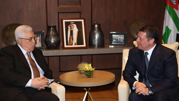 Abdallah, Abbas urge global protection for holy shrines