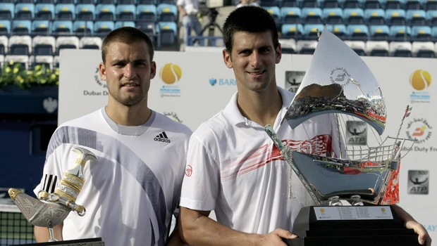 Djokovic retains Dubai crown