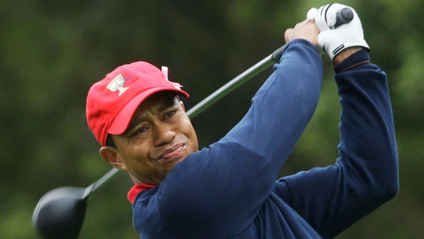 Woods home getting into golf shape