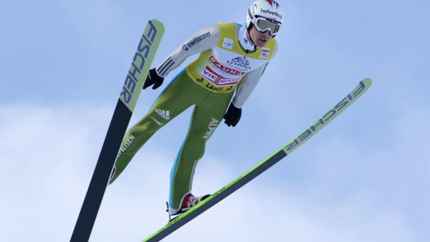 Olympic champ Ammann wins ski jump WCup event