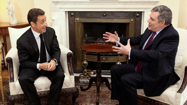 Brown and Sarkozy accuse US of protectionism