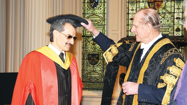 Doctorate for Alwaleed