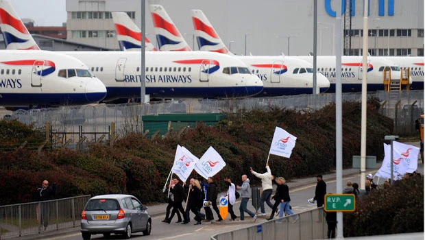 Thousands of BA flights canceled amid crew strike