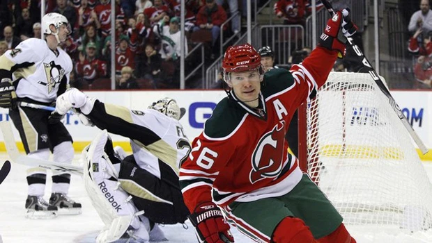 Elias has goal, assist as Devils sweep Penguins