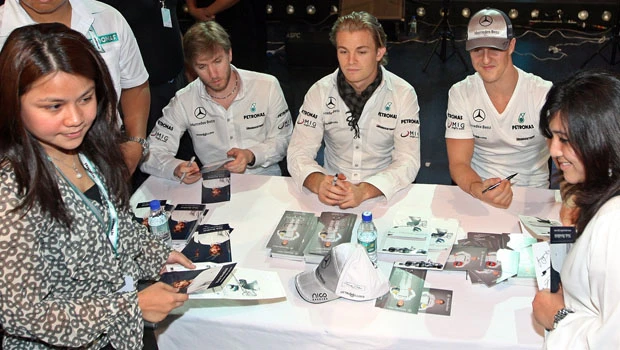 Schumacher eyes podium finish in Malaysian Grand Prix