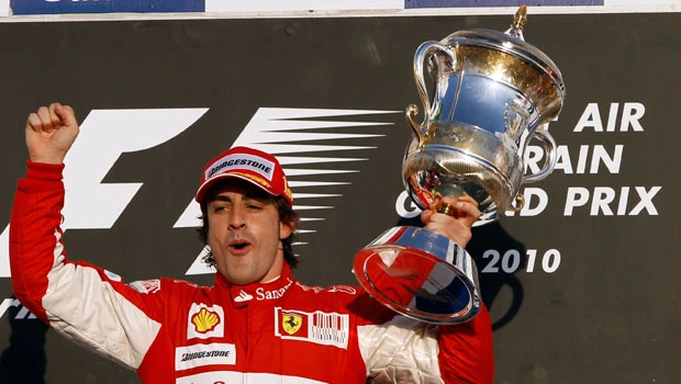 Alonso wins on Ferrari debut
