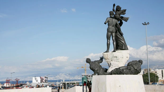 High heels, hot clubs, war ruins mark trip to sea-washed Beirut