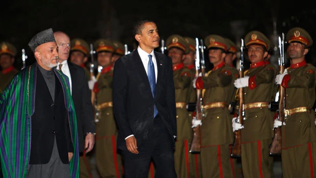 Obama in Kabul for unannounced Afghan trip