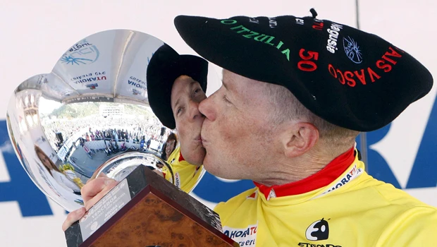 Horner wins time trial to take Basque Country