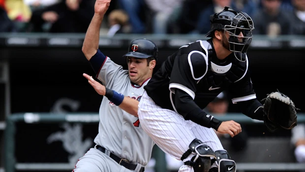 Mauer, Twins open Target Field, top Red Sox 5-2