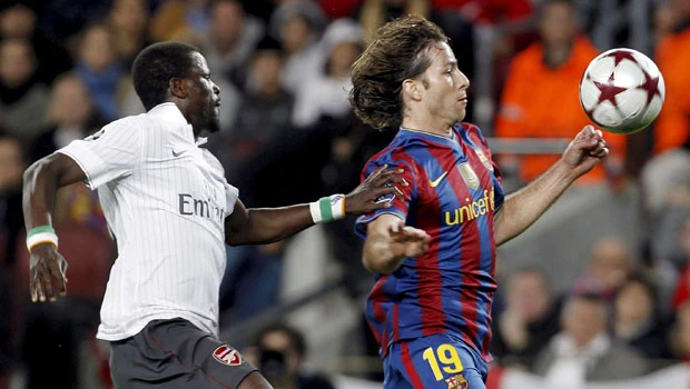 Messi scores four as Barcelona beats Arsenal 4-1