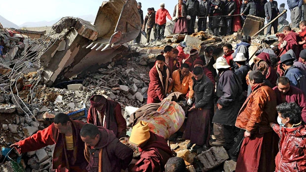 China quake toll climbs to 617