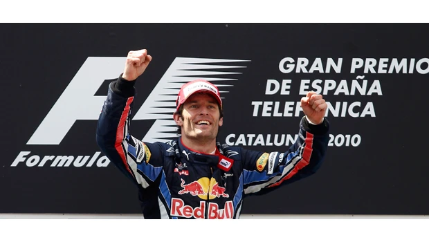 Webber leads Red Bull to victory at Spanish GP
