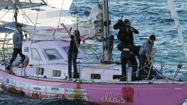 Australian teen completes round-the-world sail