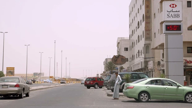 Dramatic rise in Jeddah temperature