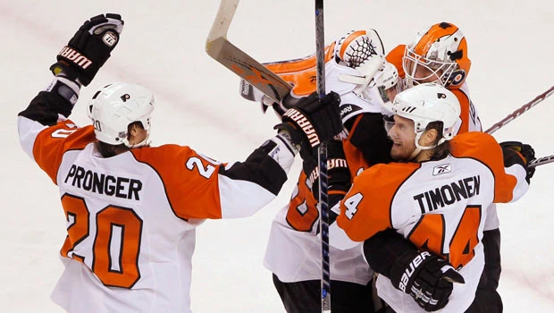 Flyers complete stunning comeback vs. Bruins