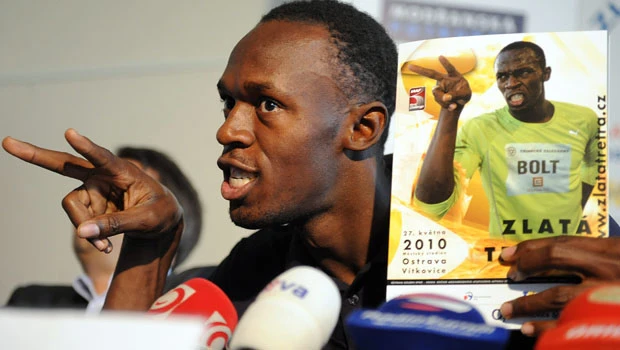 Bolt to race rare 300 meters at Golden Spike