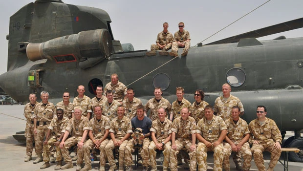 Members of new UK government on Afghan visit