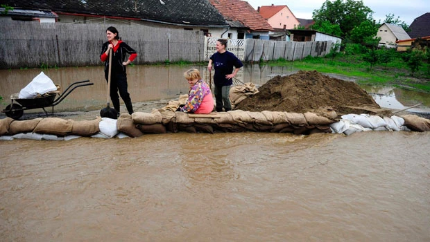 Four dead as floods sweep central Europe