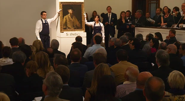 Sotheby’s sets Manet record, auction hits target