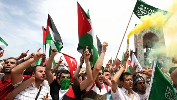 Turkish activists get hero's welcome in Istanbul