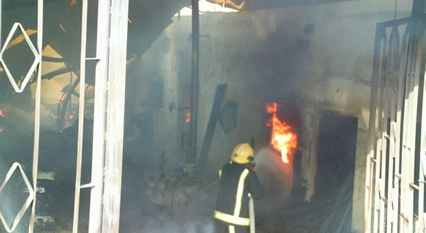 Fire destroys carpenter’s workshop
