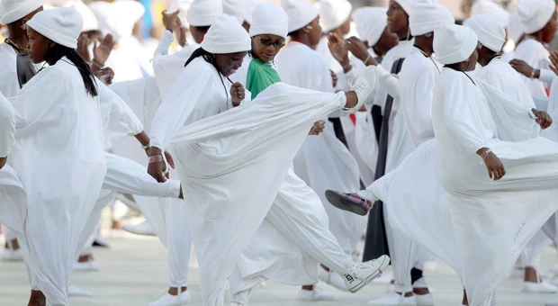 People across Africa celebrate start of World Cup