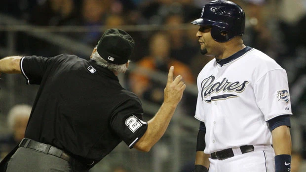 Buck blast helps Jays triumph in shaky San Diego