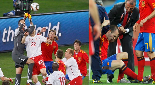 Switzerland shocks favorite Spain in World Cup