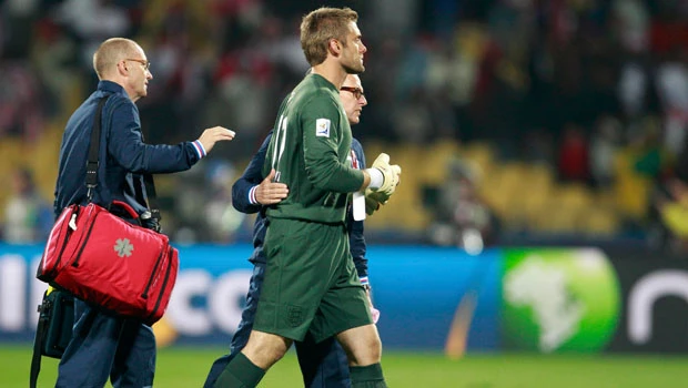 Green joins list of blundering England goalkeepers