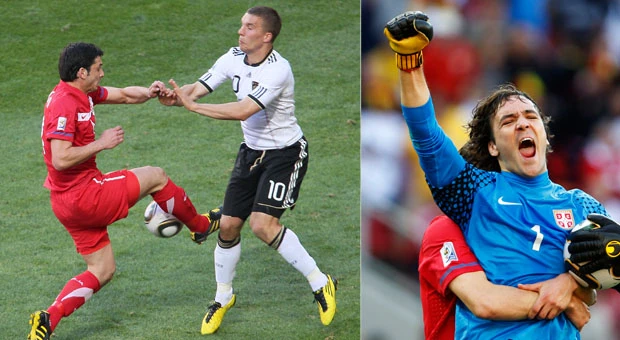 Plucky Serbians stun Germany in World Cup