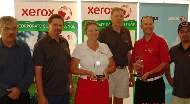 Kirks win second round of Xerox Corporate Golf Challenge
