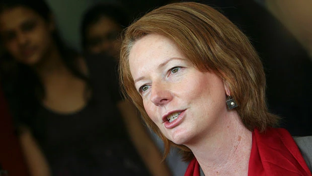 Gillard is Australia's first woman PM